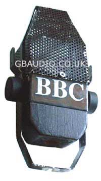 Vintage BBC AXBT microphone prop