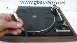 Dual CS504 replacing the RCA phono leads