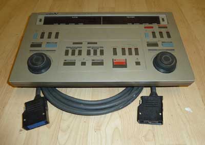 Sony RM440 remote control for Umatic video cassette recorder / player