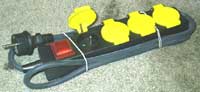 French / Belgian Shuko power distribution board