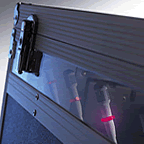 Mic units on charge whilst stored in the flightcase