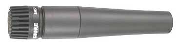 Shure SM57 cardioid dynamic microphone