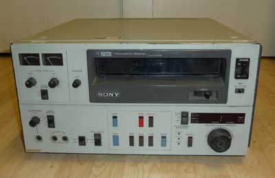 Sony Umatic VO5800PS Pro video cassette recorder / player